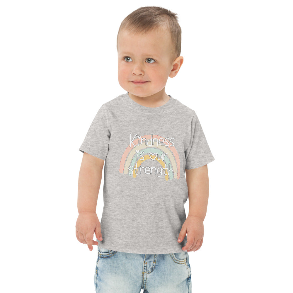KINDNESS IS OUR STRENGTH TODDLER TEE