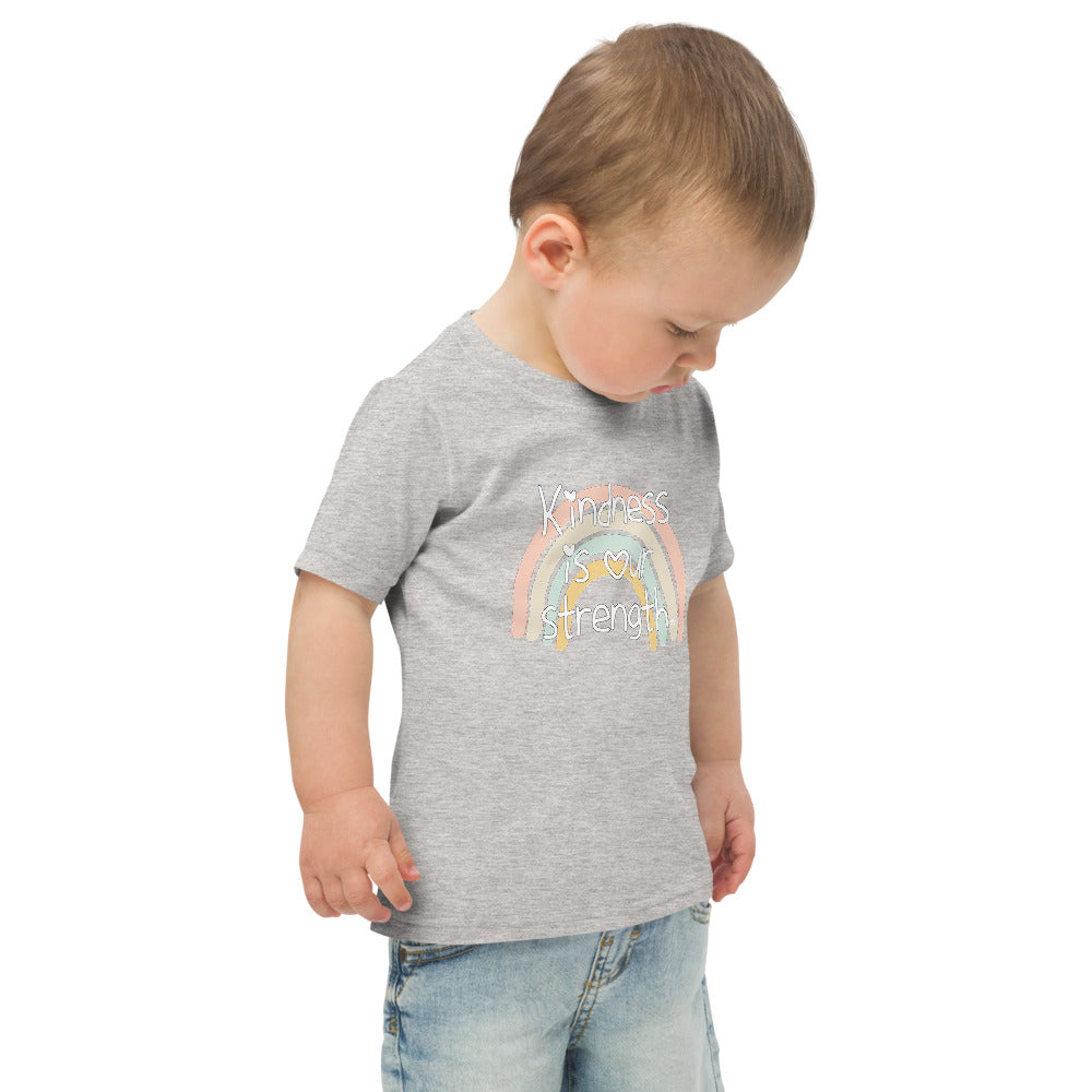 KINDNESS IS OUR STRENGTH TODDLER TEE