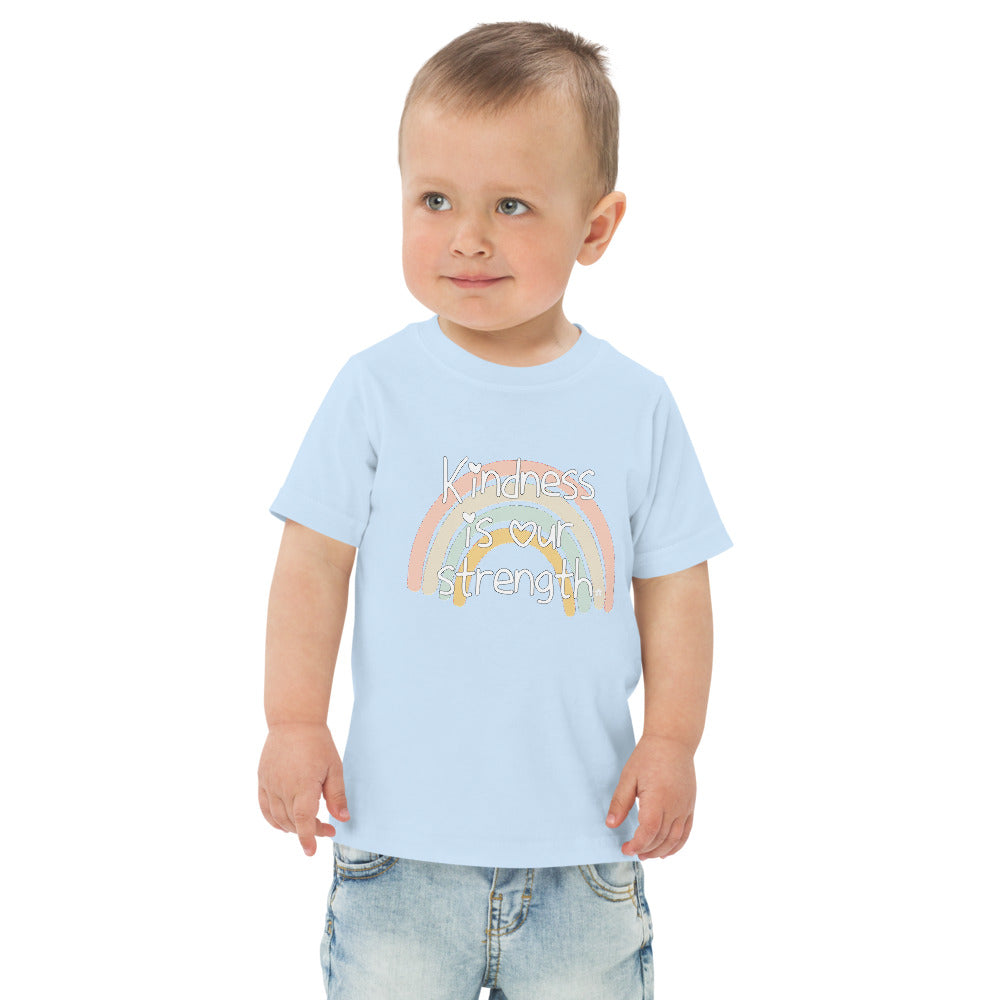 KINDNESS IS OUR STRENGTH TODDLER TEE