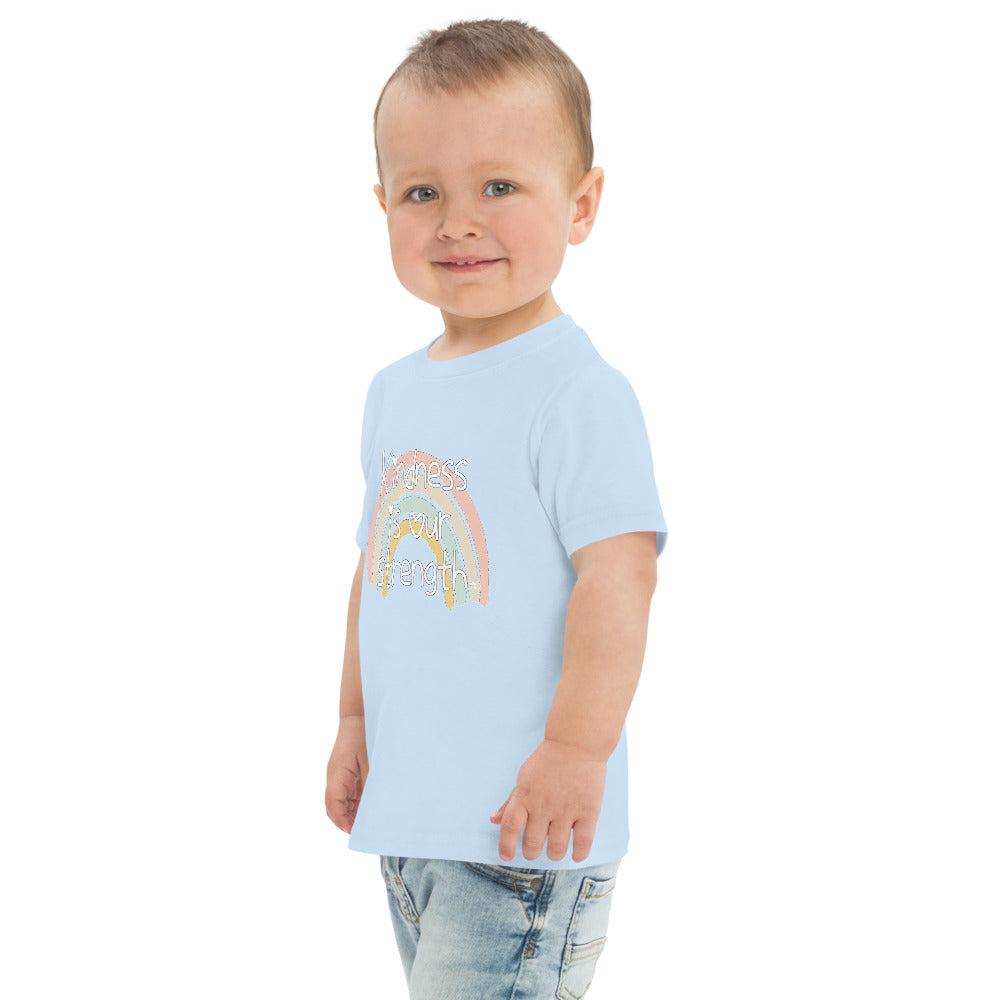 KINDNESS IS OUR STRENGTH TODDLER TEE