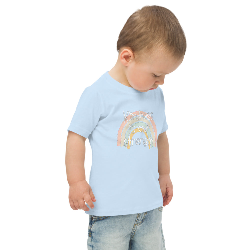 KINDNESS IS OUR STRENGTH TODDLER TEE