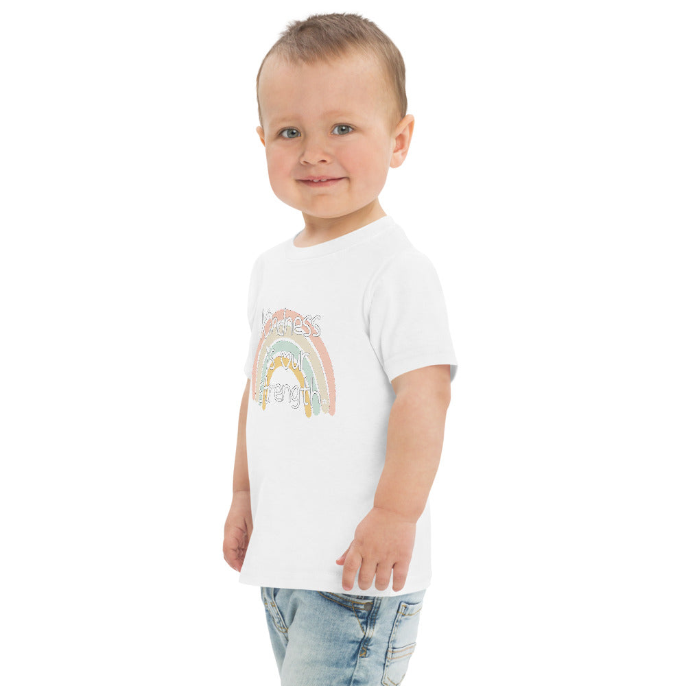 KINDNESS IS OUR STRENGTH TODDLER TEE