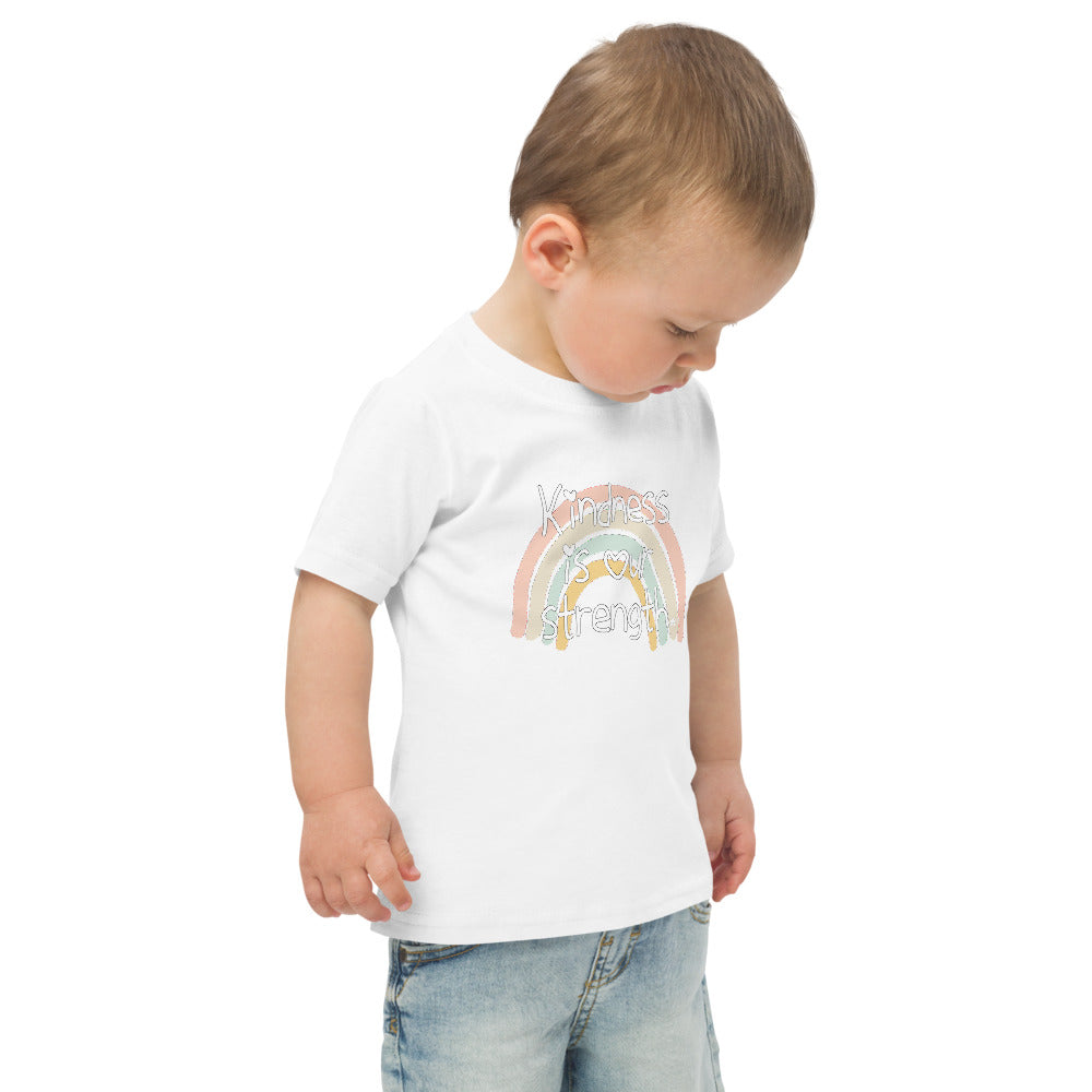 KINDNESS IS OUR STRENGTH TODDLER TEE