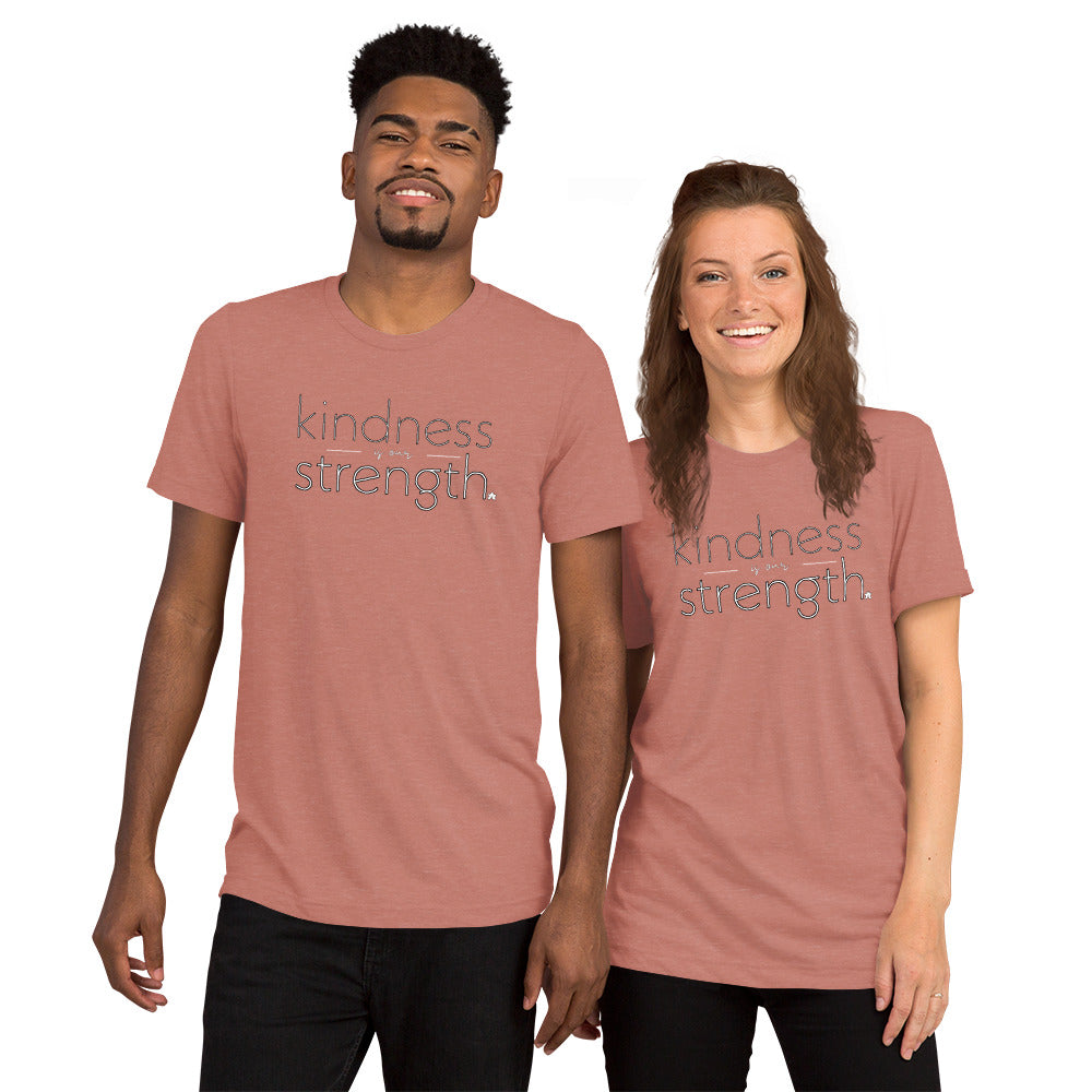 KINDNESS IS OUR STRENGTH CREW NECK TEE