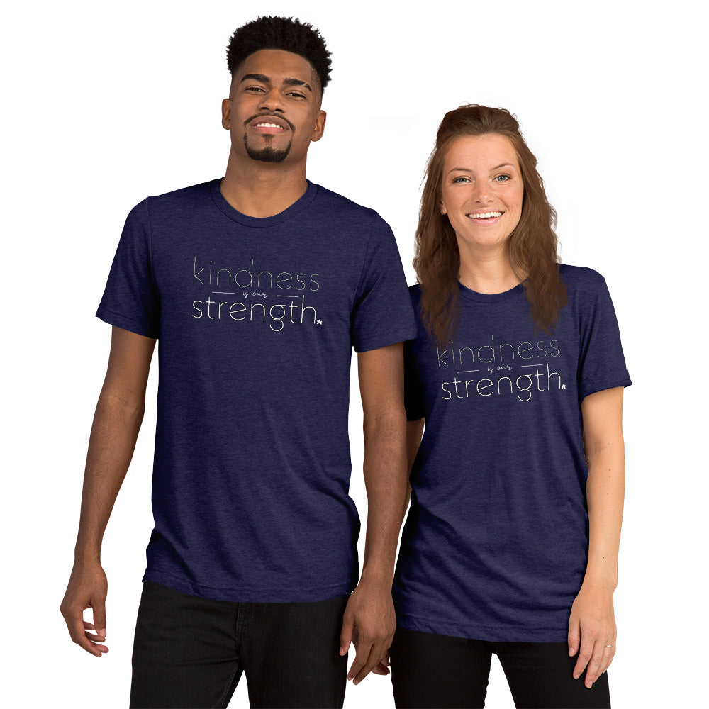 KINDNESS IS OUR STRENGTH CREW NECK TEE
