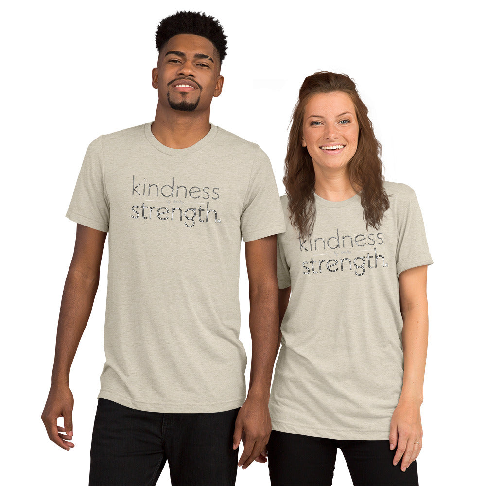 KINDNESS IS OUR STRENGTH CREW NECK TEE