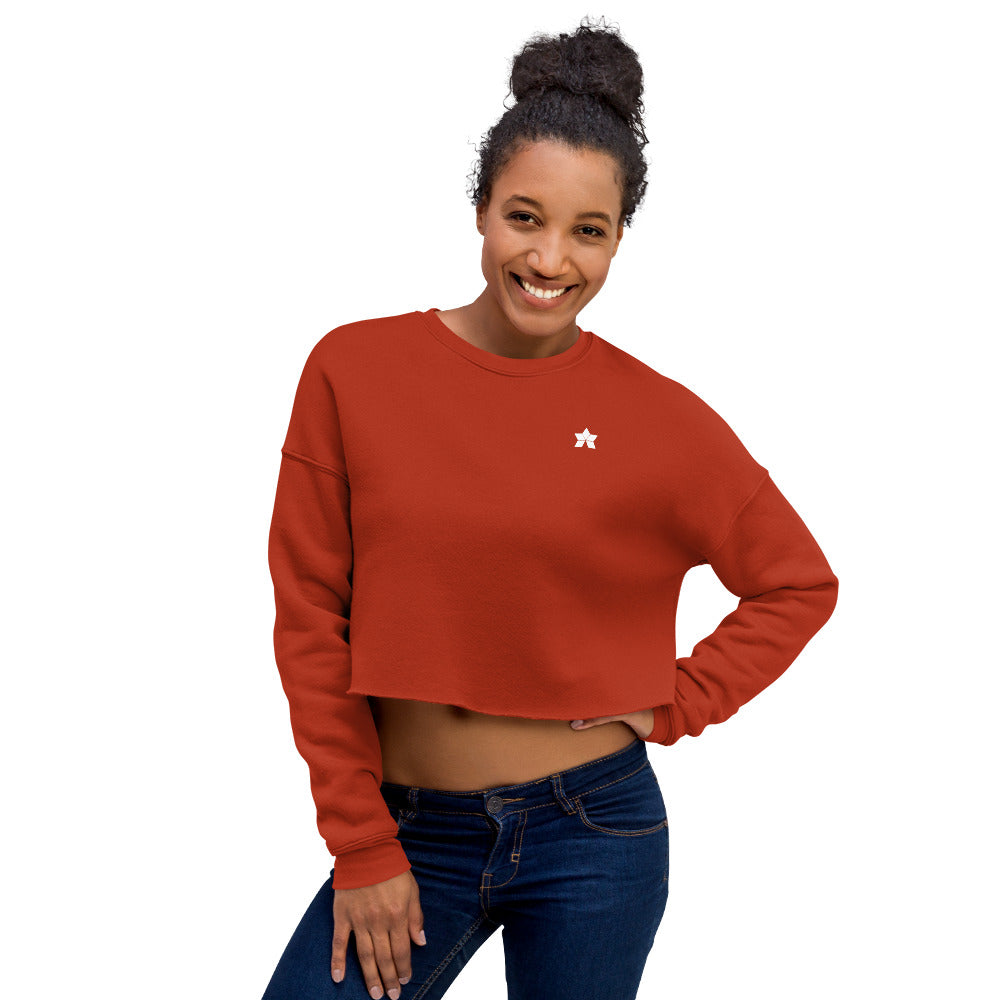 BIRONS LOGO CROP SWEATSHIRT