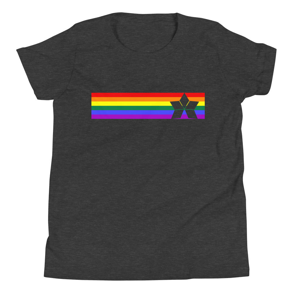 BIRONS LOGO YOUTH PRIDE MONTH TEE